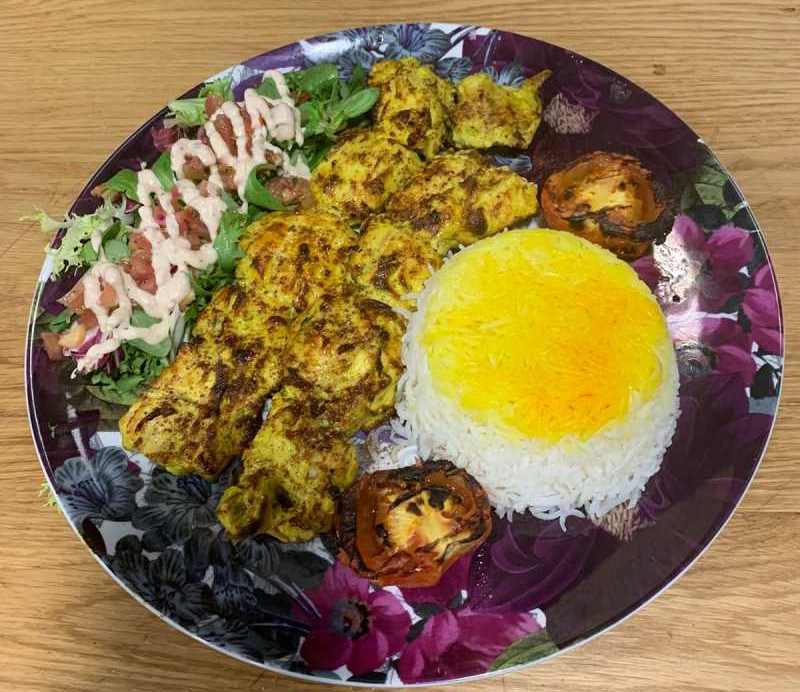 PERSIAN GRILL Served at Mah Cafe in East Barnet